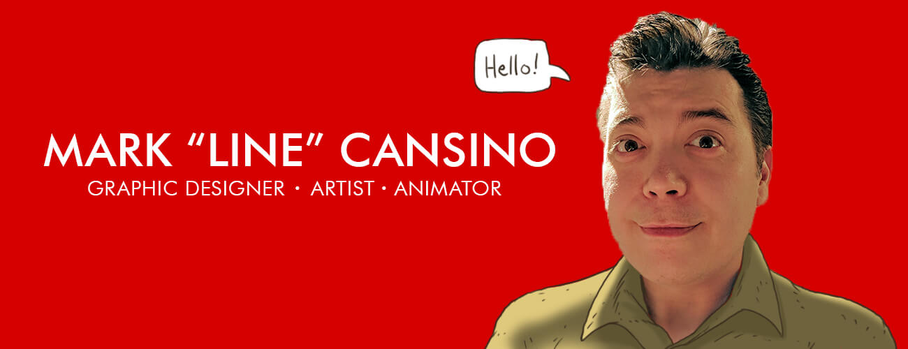 Line aka Mark Cansino is an illustrator, animator, and designer