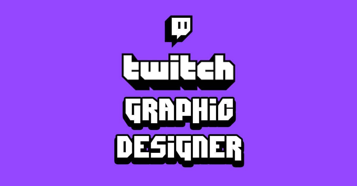 Twitch Graphic Designer Line creates Twitch channel graphics for panels, screens, badges and emojis