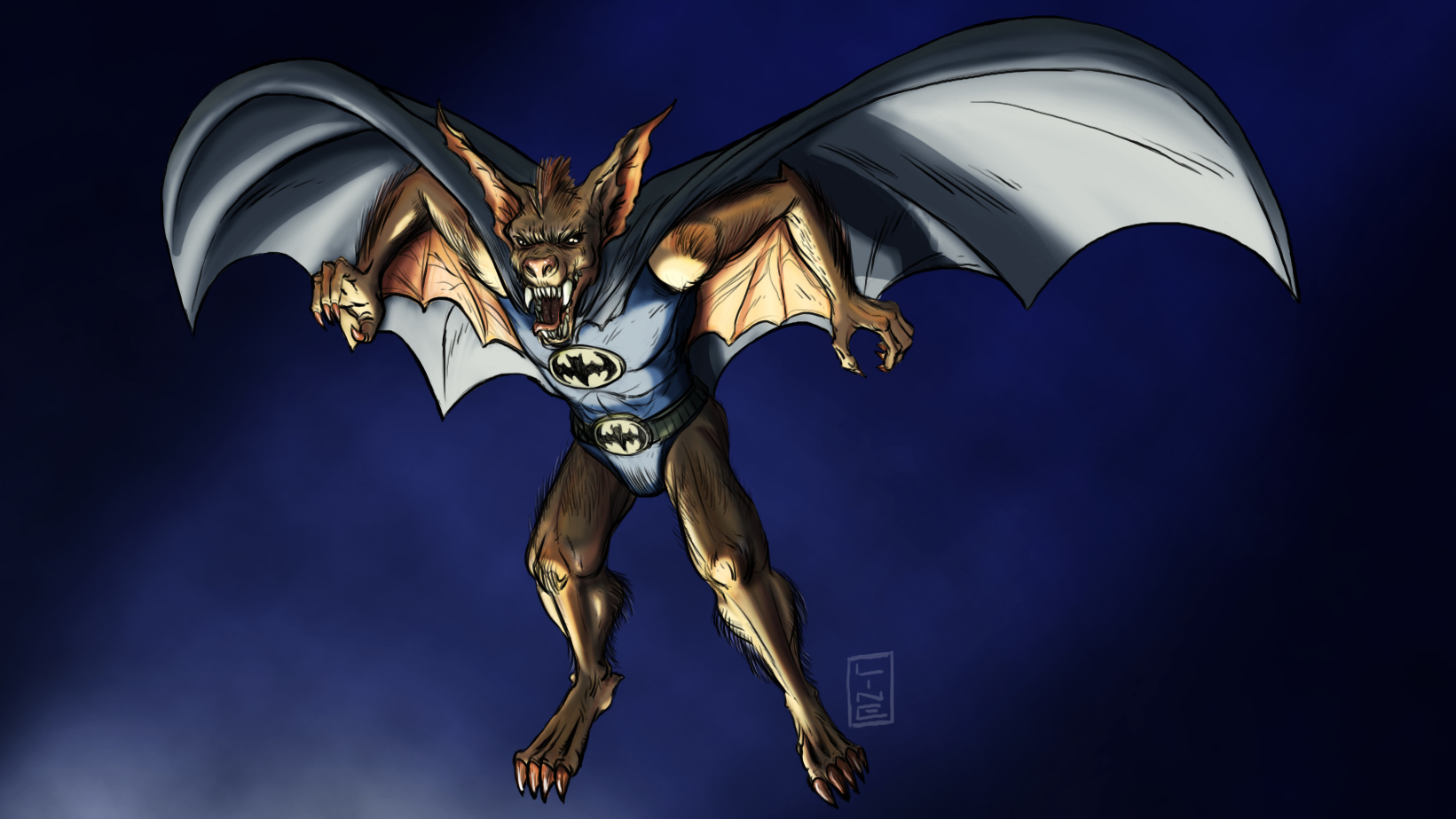 What If Batman Was Really A Bat