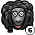 Twitch Channel Badge Black Sheep